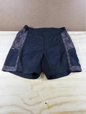 Cannondale Cycling Shorts Mens Medium Black Gray Mountain Bike MTB Trail Riding